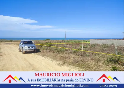 Lote/Terreno à venda, 564m² no Praia do Ervino, São Francisco do Sul