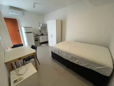 Apartamento com 1 Quarto para alugar, 18m² no Pinheiros, São Paulo