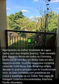 Apartamento com 2 Quartos à venda, 67m² no Lundcea, Lagoa Santa