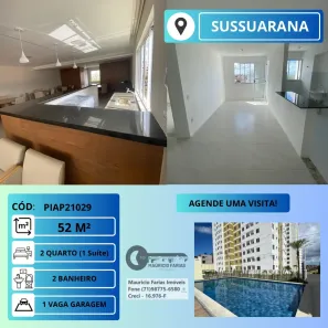 Apartamento com 2 Quartos à venda, 52m² no Novo Horizonte, Salvador