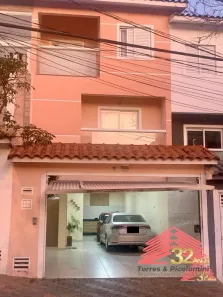 Sobrado com 3 Quartos à venda, 131m² no Vila Metalúrgica, Santo André