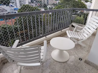 Apartamento com 3 Quartos para alugar, 100m² no Vila Anglo Brasileira, São Paulo