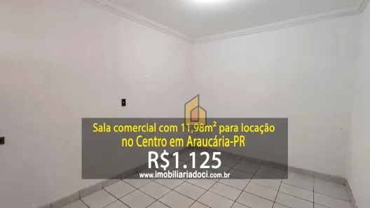 Sala Comercial para alugar, 12m² no Centro, Araucária