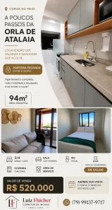 Apartamento com 3 Quartos à venda, 94m² no Coroa do Meio, Aracaju