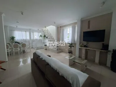 Imóvel Comercial com 4 Quartos para alugar, 250m² no Vila Mathias, Santos
