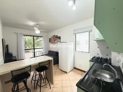 Apartamento com 1 Quarto para alugar, 45m² no Jurerê, Florianópolis