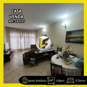 Casa com 3 Quartos à venda, 158m² no Santo Antônio, São Caetano do Sul