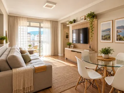 Apartamento com 2 Quartos à venda, 73m² no Abraão, Florianópolis