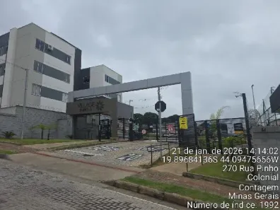 Apartamento com 2 Quartos à venda, 44m² no Colonial, Contagem