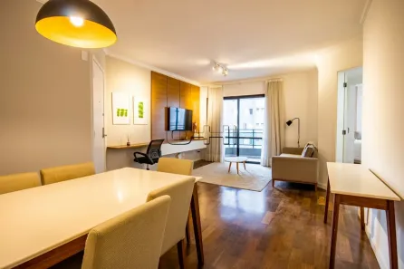 Apartamento com 3 Quartos para alugar, 110m² no Cidade Monções, São Paulo