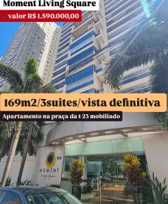 Apartamento com 3 Quartos à venda, 169m² no Setor Bueno, Goiânia