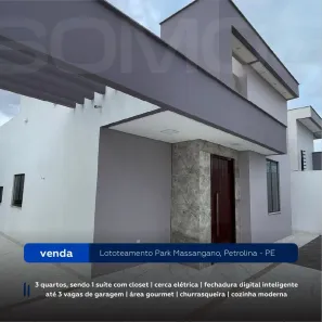 Casa com 3 Quartos à venda, 187m² no COHAB Massangano, Petrolina