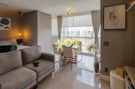 Flat com 1 Quarto à venda, 35m² no Real Parque, São Paulo