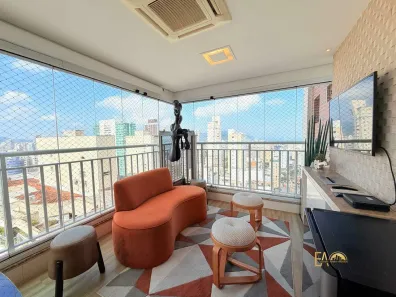 Apartamento com 3 Quartos à venda, 124m² no Boqueirão, Santos