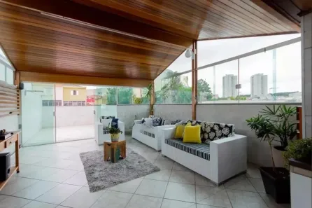 Cobertura com 3 Quartos à venda, 160m² no Vila Curuçá, Santo André