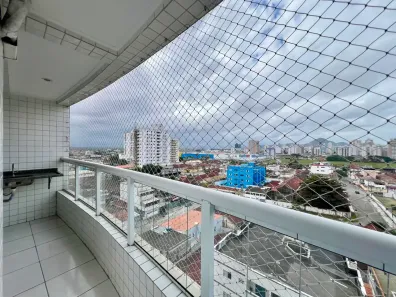 Apartamento com 2 Quartos para alugar, 73m² no Aviação, Praia Grande
