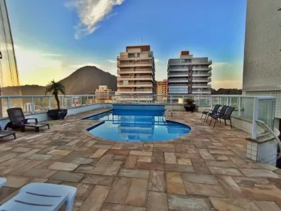 Apartamento com 3 Quartos para alugar, 109m² no Canto do Forte, Praia Grande