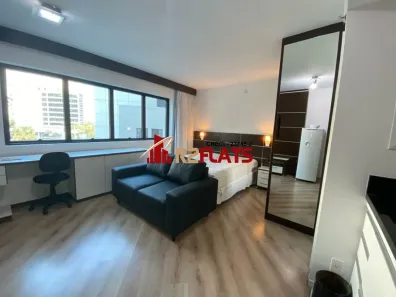 Flat com 1 Quarto para alugar, 28m² no Indianópolis, São Paulo