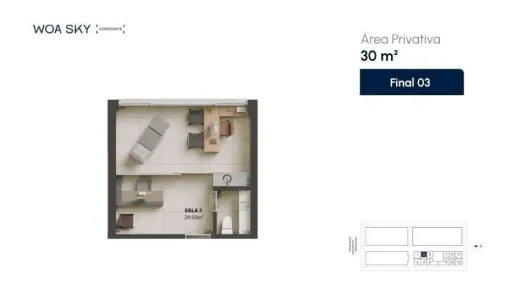 Sala Comercial à venda, 30m² no Campinas, São José