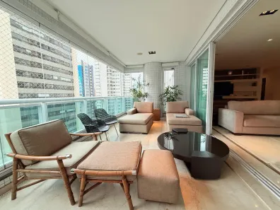Apartamento com 4 Quartos para alugar, 335m² no Vila Regente Feijó, São Paulo