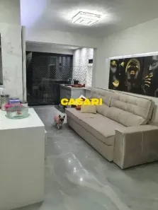 Apartamento com 3 Quartos à venda, 74m² no Jardim, Santo André