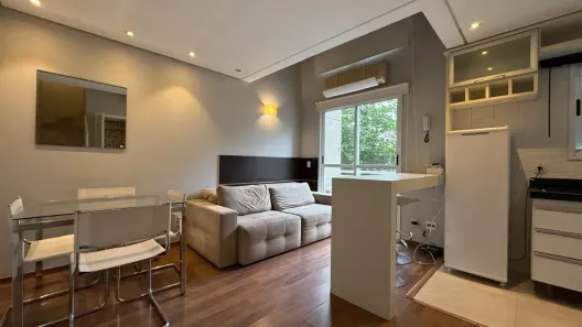 Apartamento com 1 Quarto para alugar, 47m² no Itaim Bibi, São Paulo