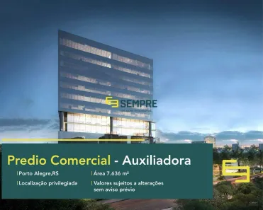 Prédio Comercial à venda, 7363m² no Auxiliadora, Porto Alegre