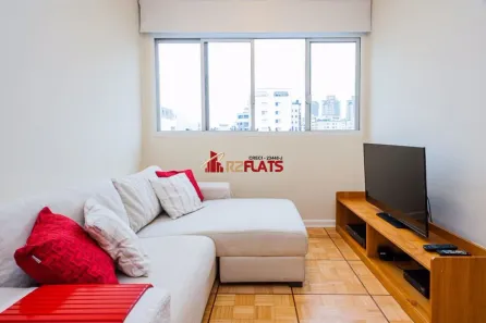 Flat com 2 Quartos para alugar, 75m² no Indianópolis, São Paulo