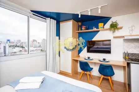 Flat com 1 Quarto à venda, 19m² no Brás, São Paulo