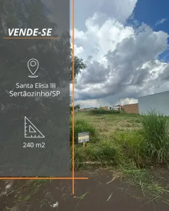Lote/Terreno à venda, 240m² no Jardim Terras de Santa Elisa III, Sertãozinho