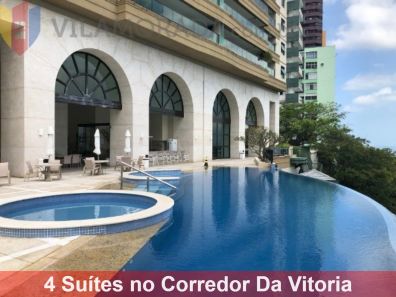 Apartamento com 4 Quartos à venda, 355m² no Vitória, Salvador