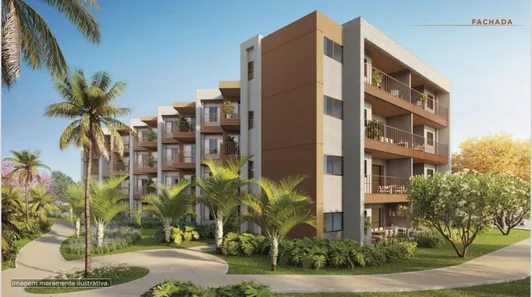 Apartamento com 1 Quarto à venda, 30m² no Cumbuco, Caucaia