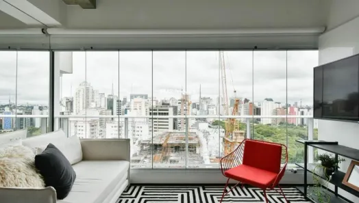 Apartamento com 1 Quarto para alugar, 35m² no Consolação, São Paulo