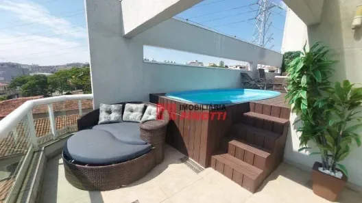 Cobertura com 3 Quartos para alugar, 203m² no Nova Petrópolis, São Bernardo do Campo