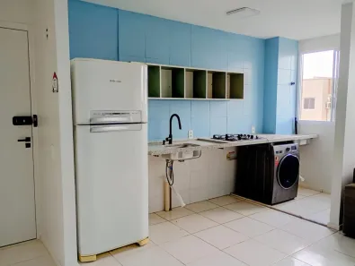Apartamento com 2 Quartos para alugar, 38m² no Ponta Negra, Manaus