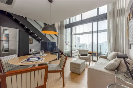 Apartamento com 1 Quarto para venda ou aluguel, 66m² no Vila Nova Conceição, São Paulo