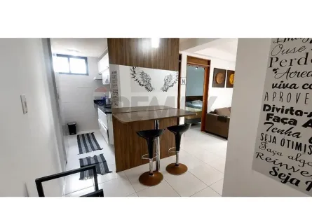 Flat com 1 Quarto para alugar, 40m² no Manaíra, João Pessoa
