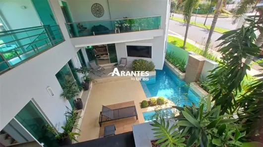 Casa de Condomínio com 4 Quartos à venda, 410m² no Nova Uberlândia, Uberlândia