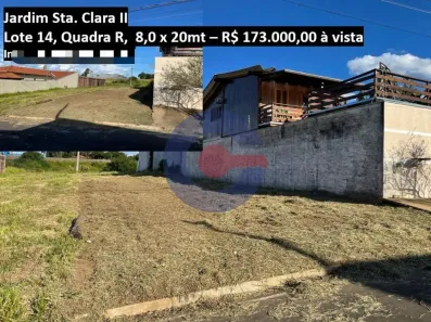 Lote/Terreno à venda, 160m² no Jardim Santa Clara II, Rio Claro