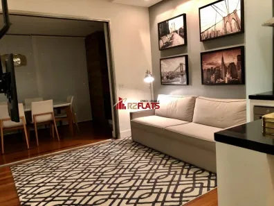 Flat com 1 Quarto para alugar, 61m² no Itaim Bibi, São Paulo