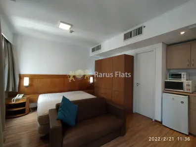 Flat com 1 Quarto para alugar, 26m² no Indianópolis, São Paulo