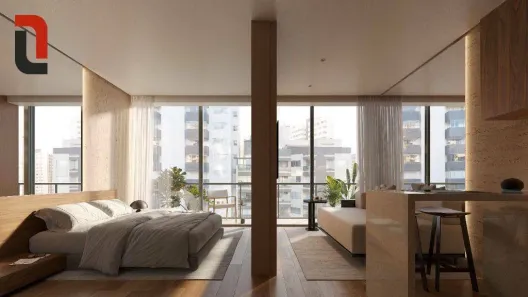 Apartamento com 1 Quarto à venda, 26m² no Batel, Curitiba