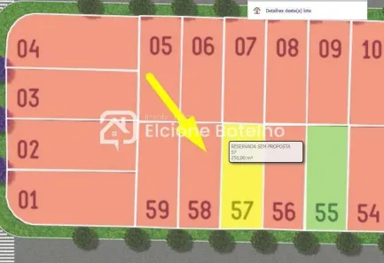 Lote/Terreno à venda, 250m² no Shopping Park, Uberlândia