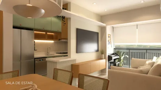 Apartamento com 2 Quartos à venda, 63m² no Marapé, Santos