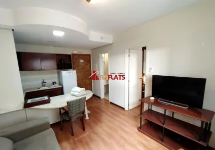 Flat com 1 Quarto para alugar, 33m² no Vila Olímpia, São Paulo