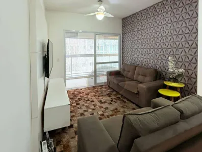 Apartamento com 2 Quartos para alugar, 80m² no Gonzaga, Santos
