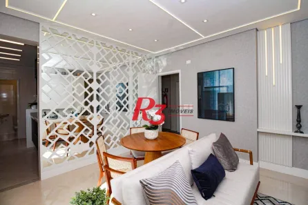 Apartamento com 2 Quartos à venda, 80m² no José Menino, Santos