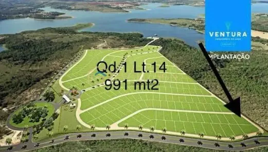 Lote/Terreno à venda, 991m² no Centro, Silvânia