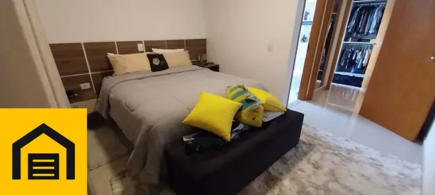 Apartamento com 3 Quartos à venda, 95m² no Parque São Vicente, Mauá
