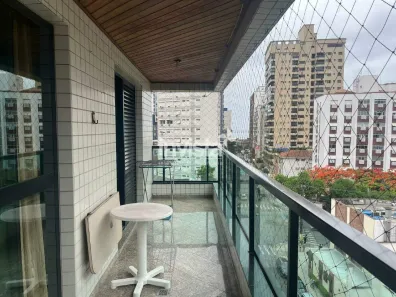 Apartamento com 3 Quartos à venda, 144m² no Ponta da Praia, Santos